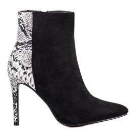 Small Swan Sexig Pin Orm Print svart