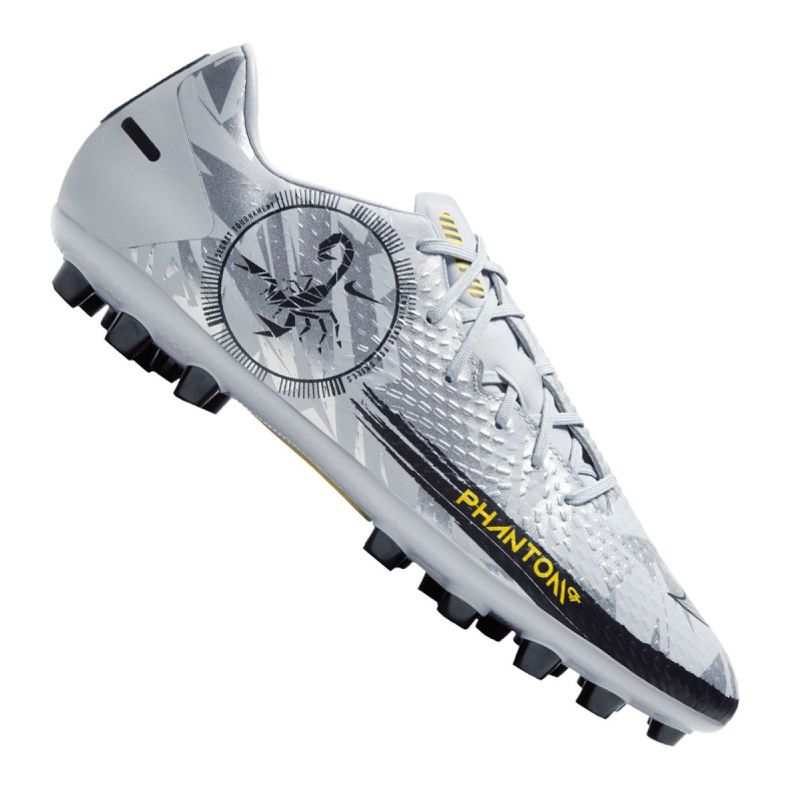 Nike Phantom Gt Academy Se Ag M CT2144-001 fotbollsskor grå silver-
