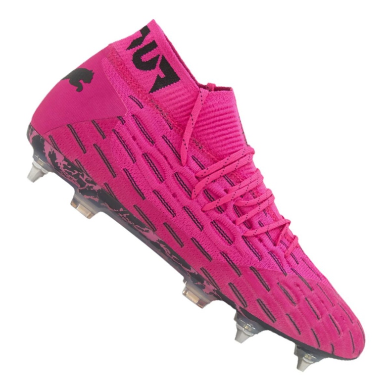 Puma Future 6.1 Netfit Mx Sg M 106178-03 fotbollsskor mångfärgad rosa