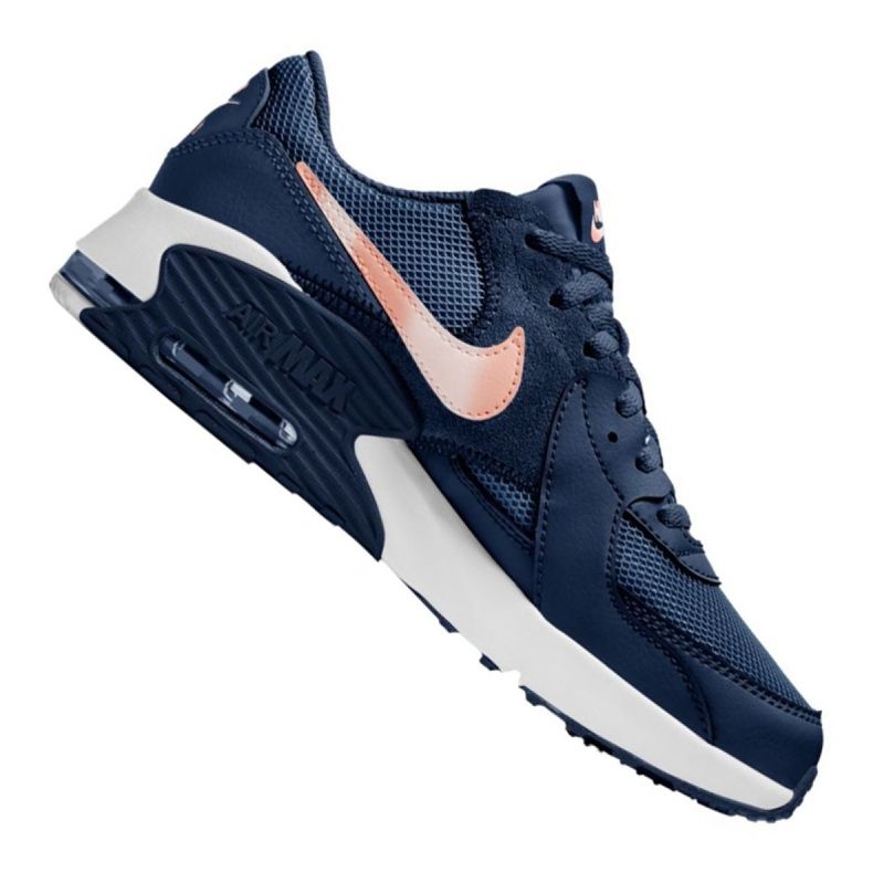 Nike Air Max Excee Gs Jr CD6894-400 vit marinblå