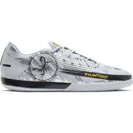 Nike Phantom Gt Scorpion Academy Ic DA2265 001 fotbollsskor silver- silver-
