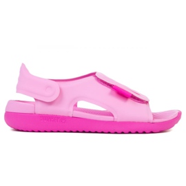 Nike Sundray Adjust 5 Jr AJ9076-601 Sandaler svart rosa