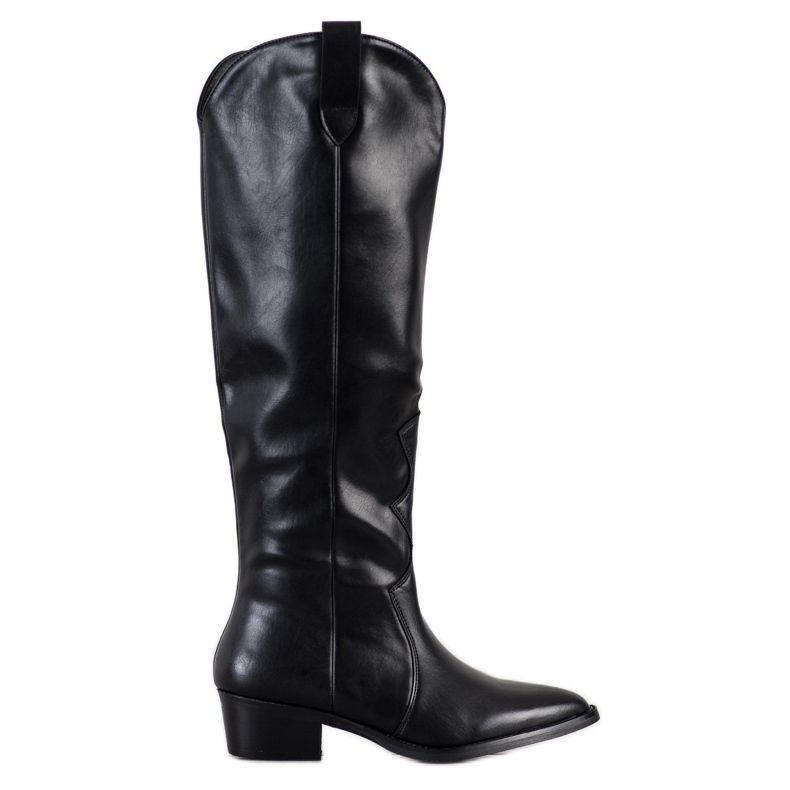 Seastar Svarta cowboystövlar