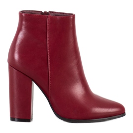 Camo Klassiska ekoläder röd