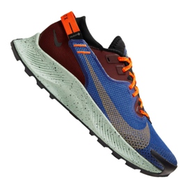 Löparskor Nike Pegasus Trail 2 Gtx W CU2018-600 röd blå flerfärgad