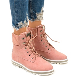 Rosa isolerade stövlar från Arlinda