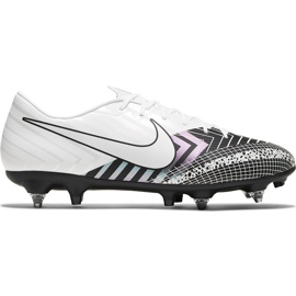 Nike Mercurial Vapor 13 Academy Mds SG-PRO Ac CJ9986 110 fotbollsskor vit vit