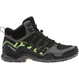 Adidas Terrex Swift R2 Mid Gtx herrskor svart EH2281 grå grön