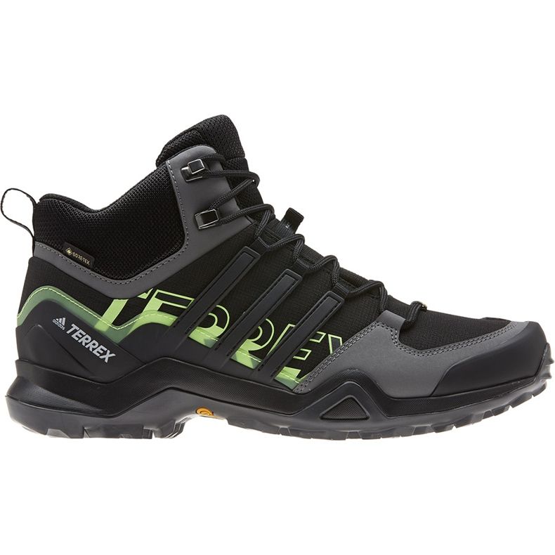 Adidas Terrex Swift R2 Mid Gtx herrskor svart EH2281 grå grön