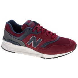 New Balance M CM997HFV skor röd marinblå mångfärgad mångfärgad