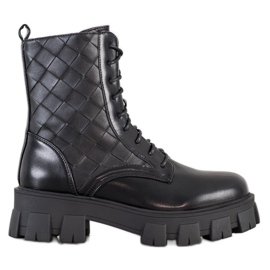 Seastar Black Fashion Trappers svart