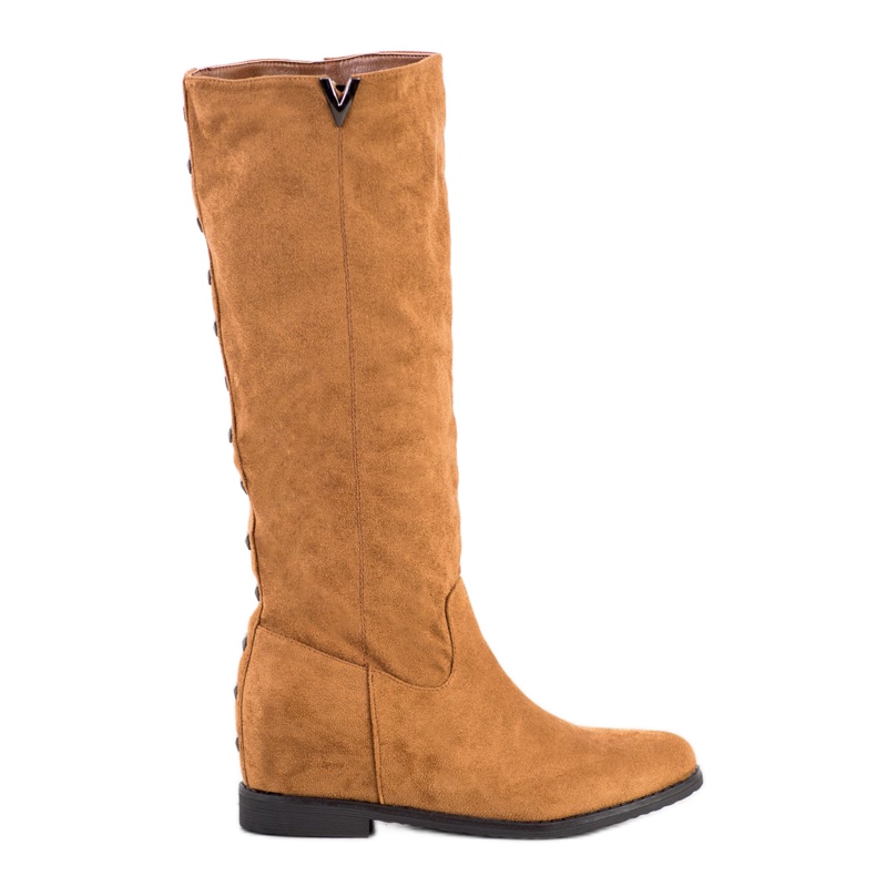 Seastar Mocka stövlar med dubbar brun