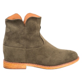 Sergio Todzi Cowboystövlar på en kil grön