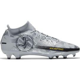 Nike Phantom Gt Scorpion Academy Dynamic Fit FG / MG M DA2266 001 fotbollsskor blå silver-