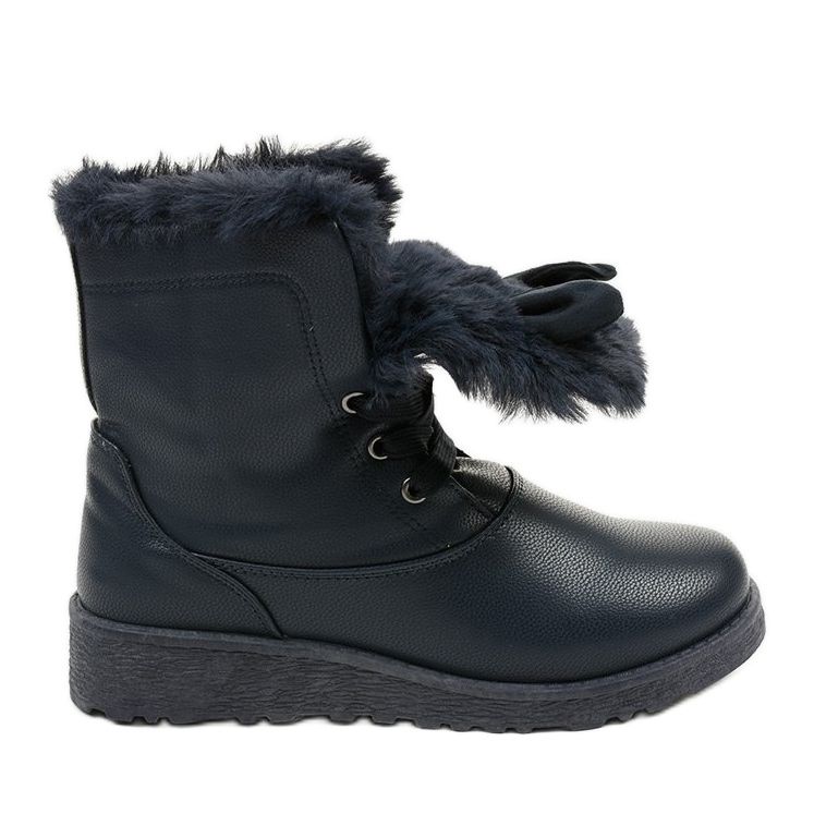 Marinblå isolerade stövlar från Alrindra