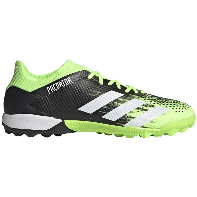 Adidas Predator 20.3 L Tf grön-svarta EH2907 fotbollsskor