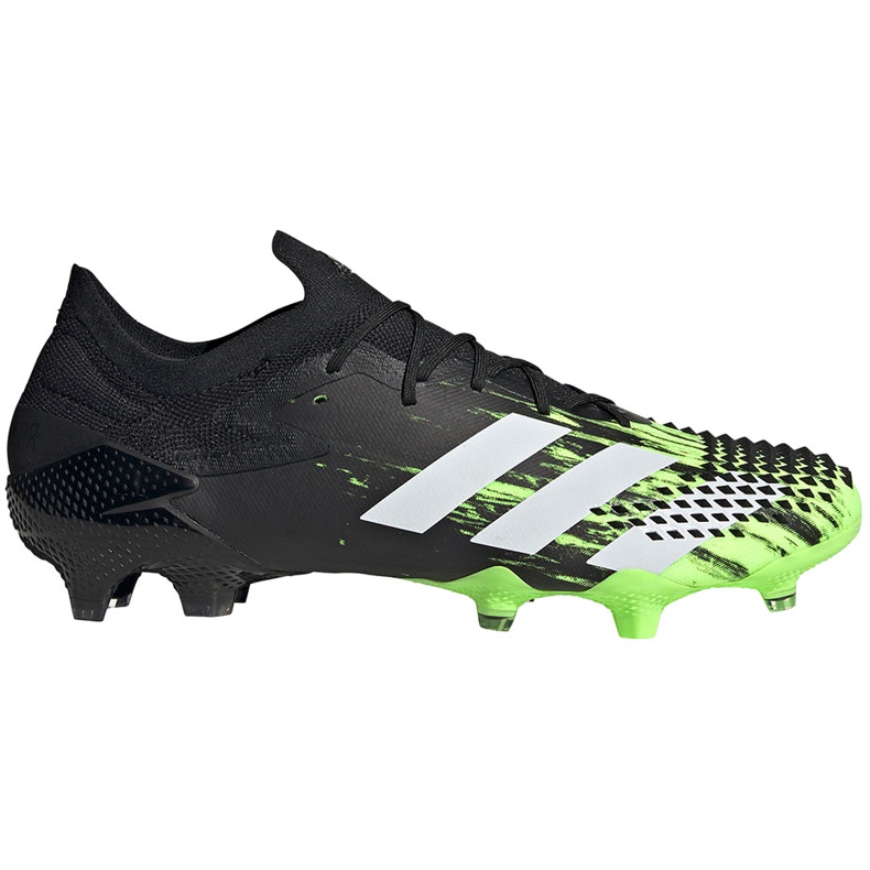 Fotbollsskor adidas Predator Mutator 20.1 L Fg svart och grön EH2885