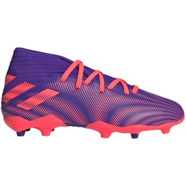 Fotbollsskor adidas Nemeziz.3 Fg Junior lila EH0580 purpur