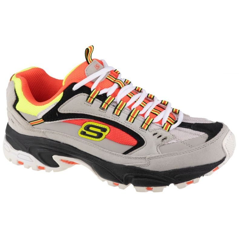 Skechers Stamina-Cutback M 51286-GYOR orange grå mångfärgad