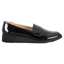 Goodin Lackerade loafers svart
