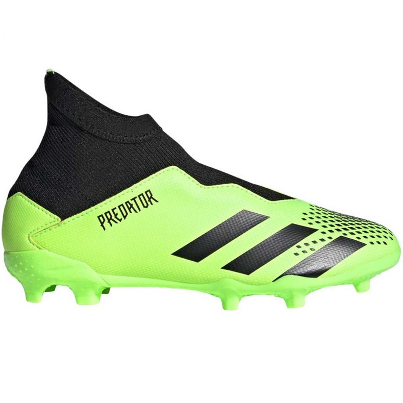 Adidas Predator 20.3 Ll Fg Junior EH3019 fotbollsskor mångfärgad grön