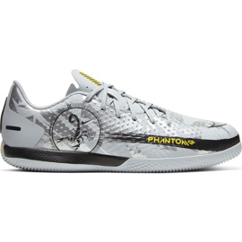 Nike Phantom Gt Scorpion Academy Ic Jr DA2281 001 fotbollsskor blå silver-
