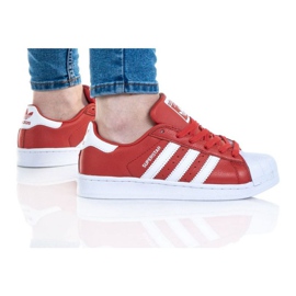 Adidas Superstar M BB2240 skor röd