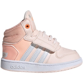 Adidas Hoops Mid Jr FW4924 skor rosa