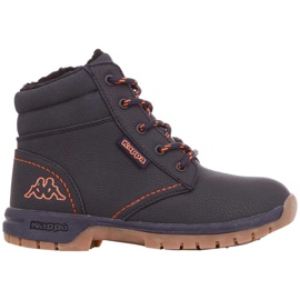 Kappa Cammy Fur T barnskor svart och orange 260637T 6744