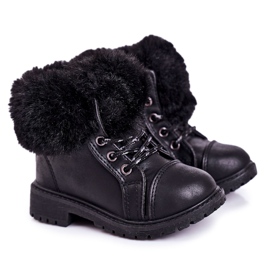 Barnens varma fällare med pälssvart Nella