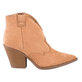Sweet Shoes Beige cowgirls i Spitz