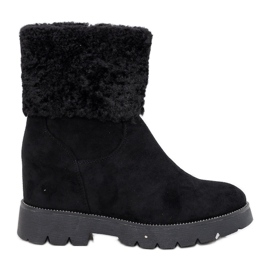 Svarta mockaisolerade stövlar från Bodri