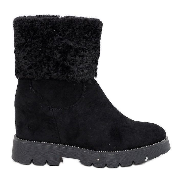 Svarta mockaisolerade stövlar från Bodri