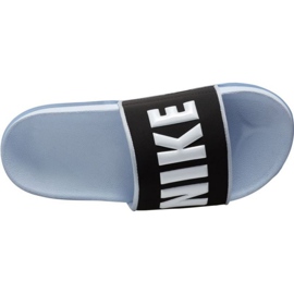 Nike Offcourt W BQ4632 007 diabilder vit svart purpur