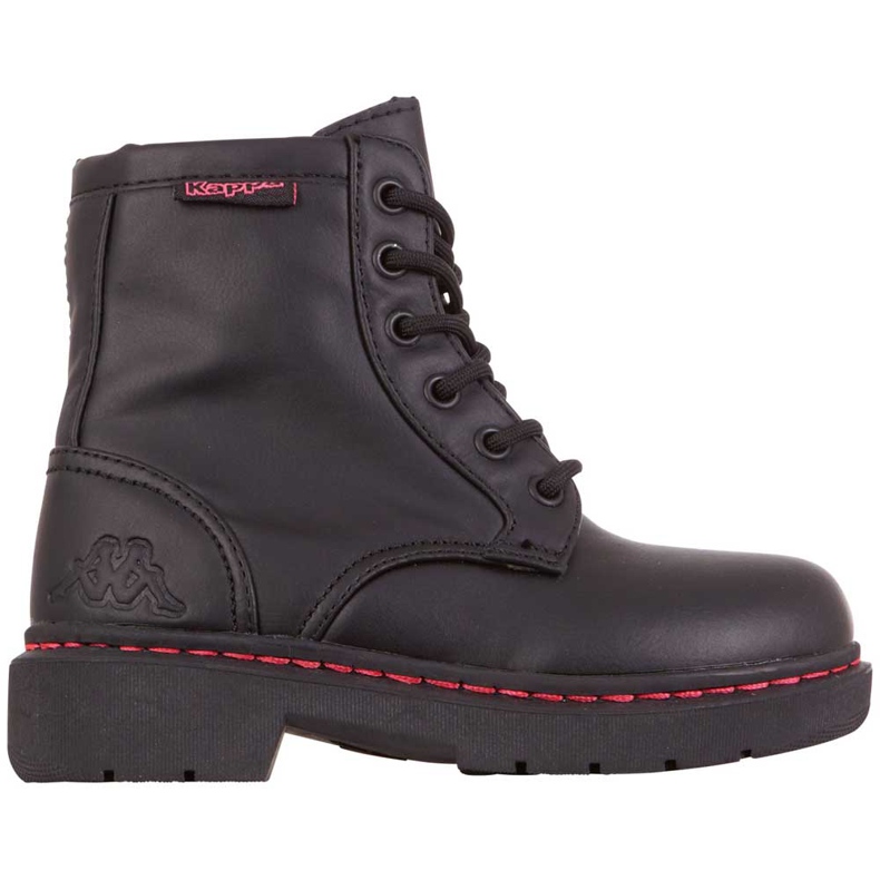 Kappa Deenish barnskor svart och rosa 260840K 1122