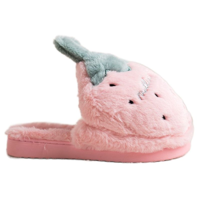 Bona Jordgubbs tofflor rosa grön