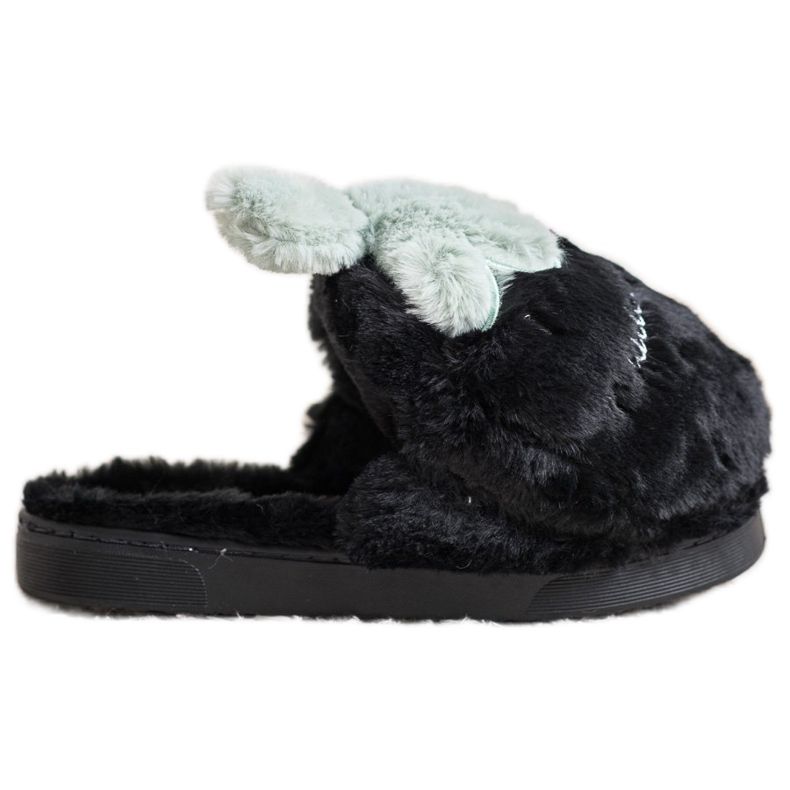 Bona Jordgubbs tofflor svart grå