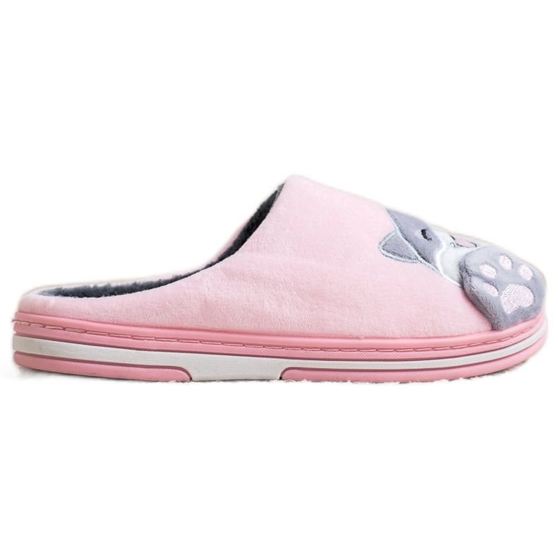 Bona Welcome Home tofflor rosa grå