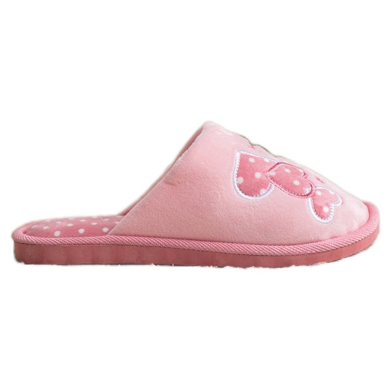 Bona Varma Happy Comfort -tofflor vit rosa