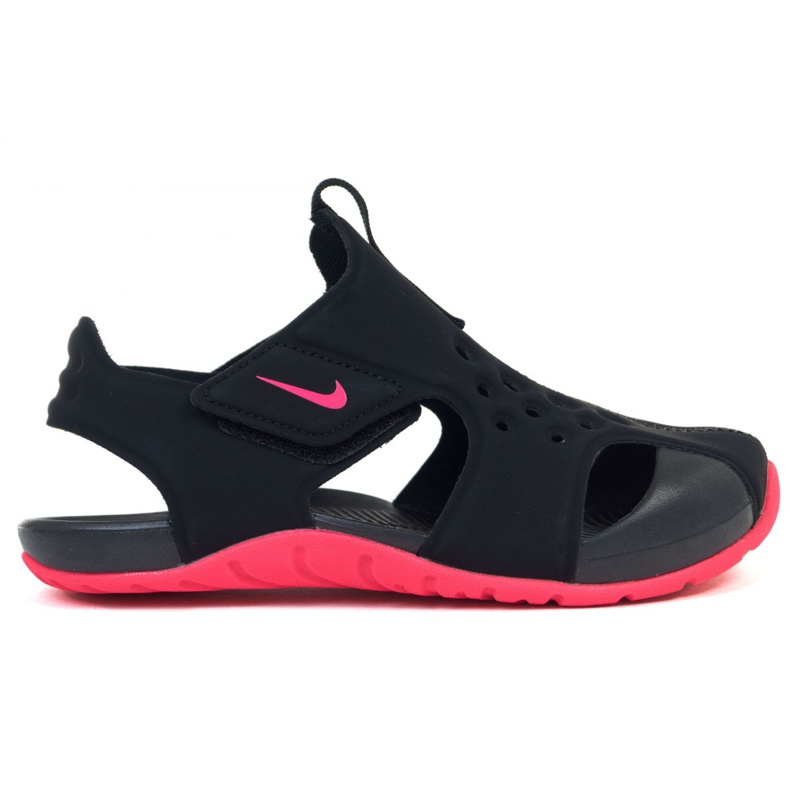 Nike Sunray Protect 2 (PS) Jr 943826-003 sandaler svart rosa
