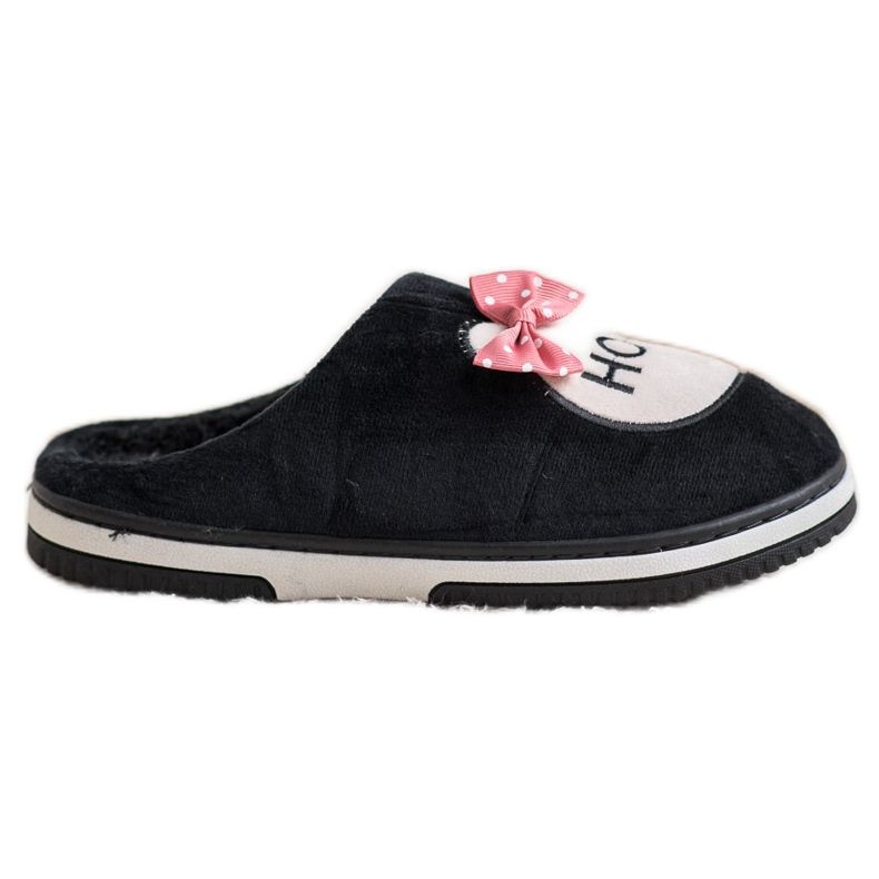 Bona Hem tofflor svart