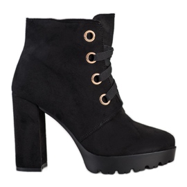 Juliet Snörstövletter svart