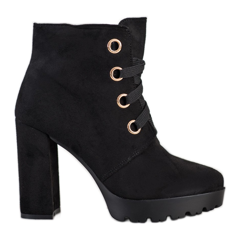 Juliet Snörstövletter svart