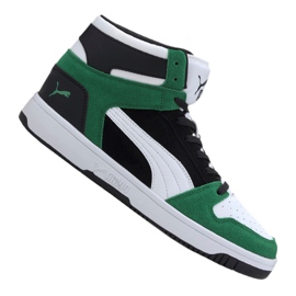 Puma Rebound LayUp Sd M 370219-05 vit svart grön
