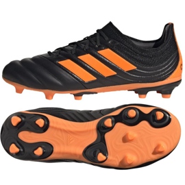Adidas Copa 20.1 Fg Jr EH0887 fotbollsskor orange, svart, orange svart