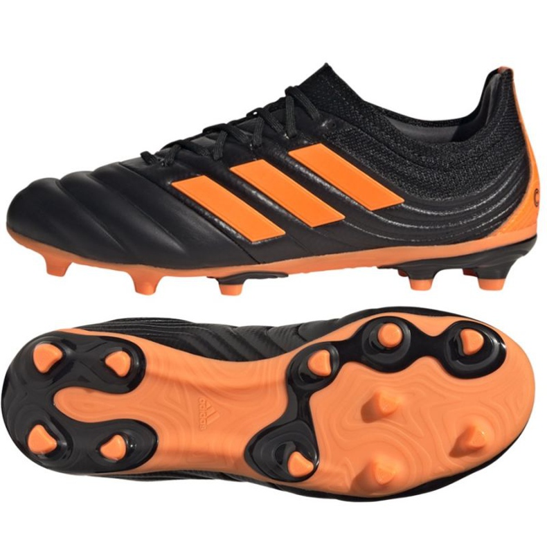 Adidas Copa 20.1 Fg Jr EH0887 fotbollsskor orange, svart, orange svart