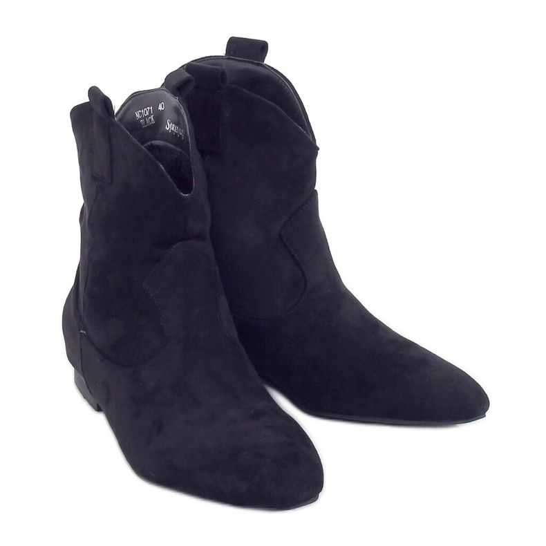 Svart mocka -skärm för kvinnor NC1071 Svart