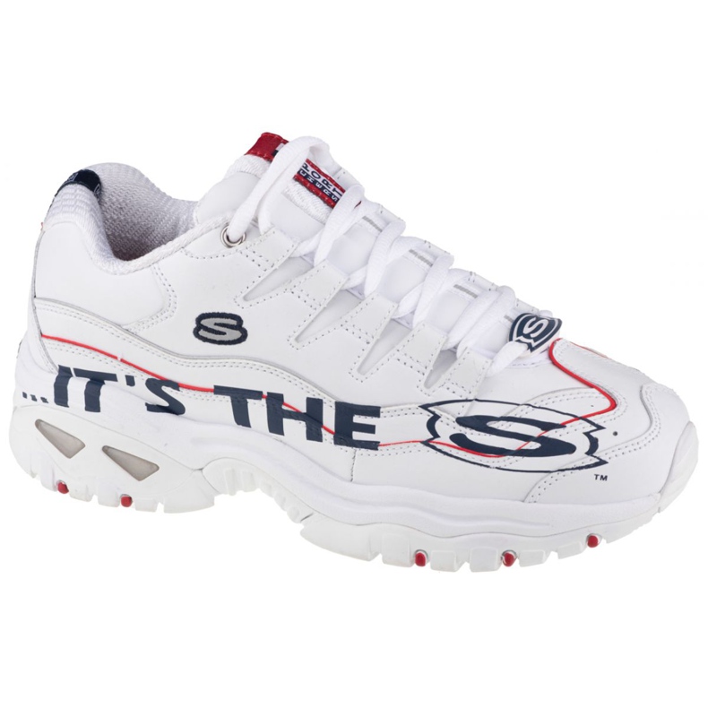 Skechers Energy-Genuine Look W 13407-WNVR Skor vit svart