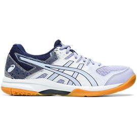 Asics Gel Rocket 9 vit-lila damskor volleybollskor 1072A034 103