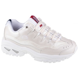 Skechers Energy-Glacier W 13411-WHT Skor beige vit